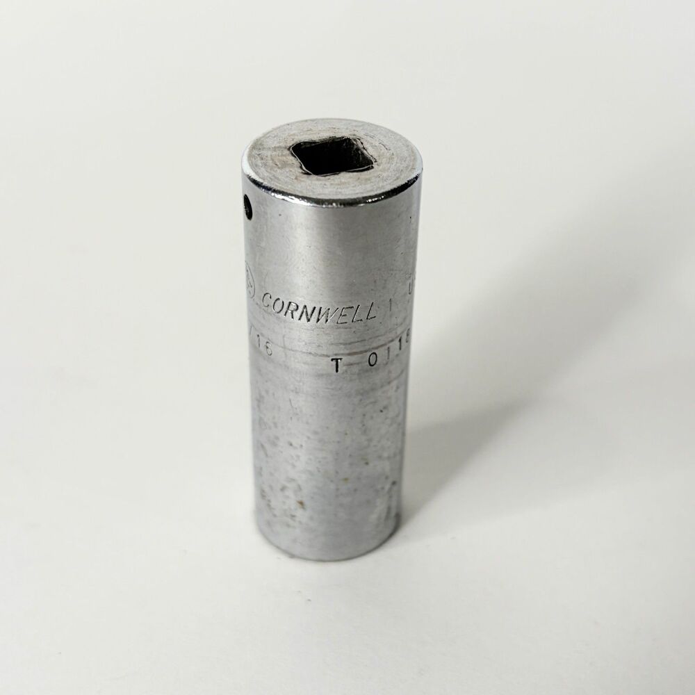 Vintage Cornwell Socket T 0118 L USA 9/16 12 Point